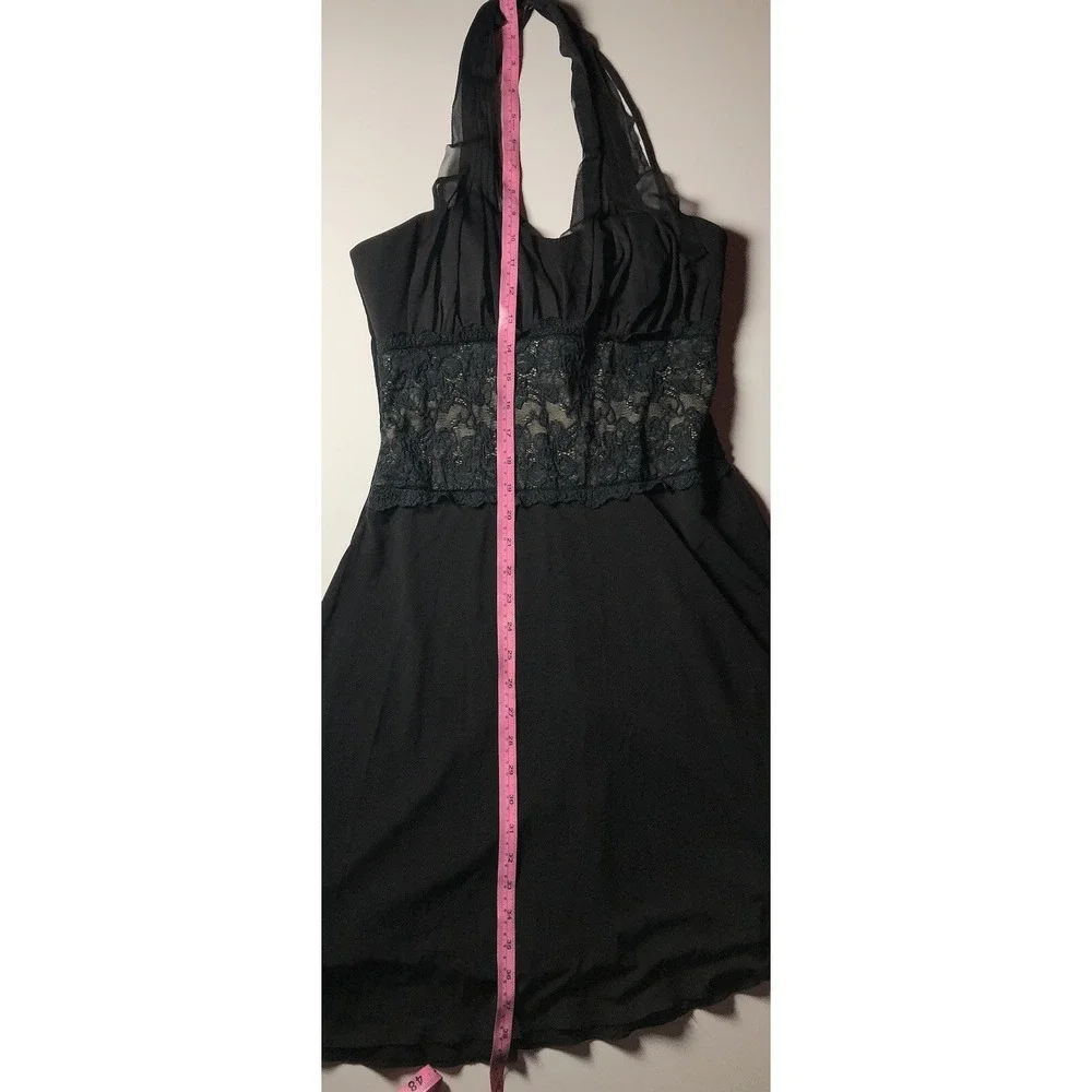 Vintage Y2K Dress City Triangles Halter Prom Fairy Whimsigoth Dreamy S - Picture 10 of 12